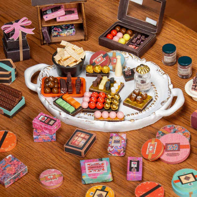 Puzzle 3D Robotime Miniatura - Henry´s Chocolate 🍫