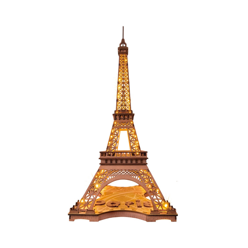 Puzzle 3D Robotime - Night Eiffel Tower TGL01 (Noche en la Torre Eiffel) 🌃🇫🇷