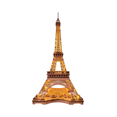 Puzzle 3D Robotime - Night Eiffel Tower TGL01 (Noche en la Torre Eiffel) 🌃🇫🇷