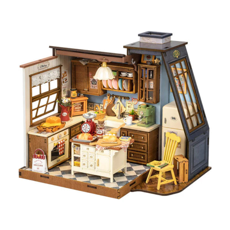 Puzzle 3D Robotime Miniatura - Baking Kitchen 🍰