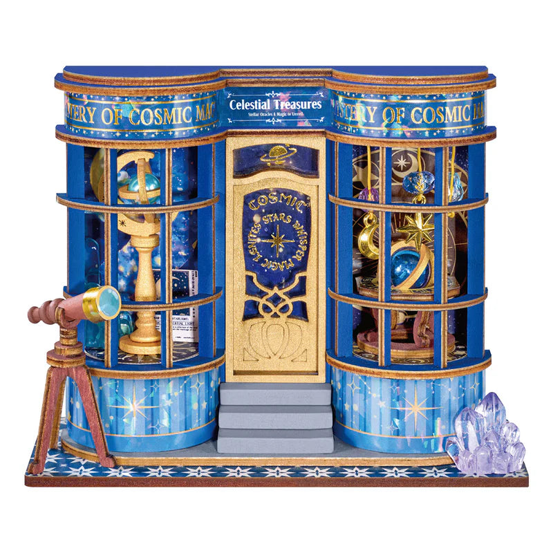 Rolife Robotime - Puzle 3d - casita miniatura - Tienda de Astronomía - Magic Astronomy Shop DS048 🔭🌟