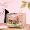 Puzzle 3D Robotime Madera y caja musical - Sakura Dreamy Tour 🌸📺