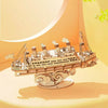 Puzzle 3D Robotime Miniatura - Cruise Ship ⚓ (Barco crucero)