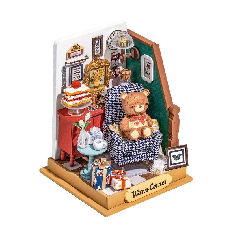 PUZZLE 3D ROBOTIME CASITA MINIATURA –  Holiday Living Room DS028🛋❤️