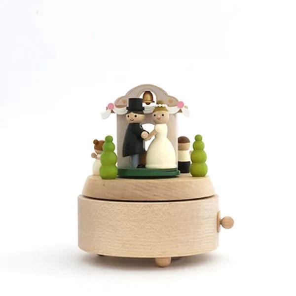 Cajita Musical Wooderfullife- Wedding Chapel 🤵👰