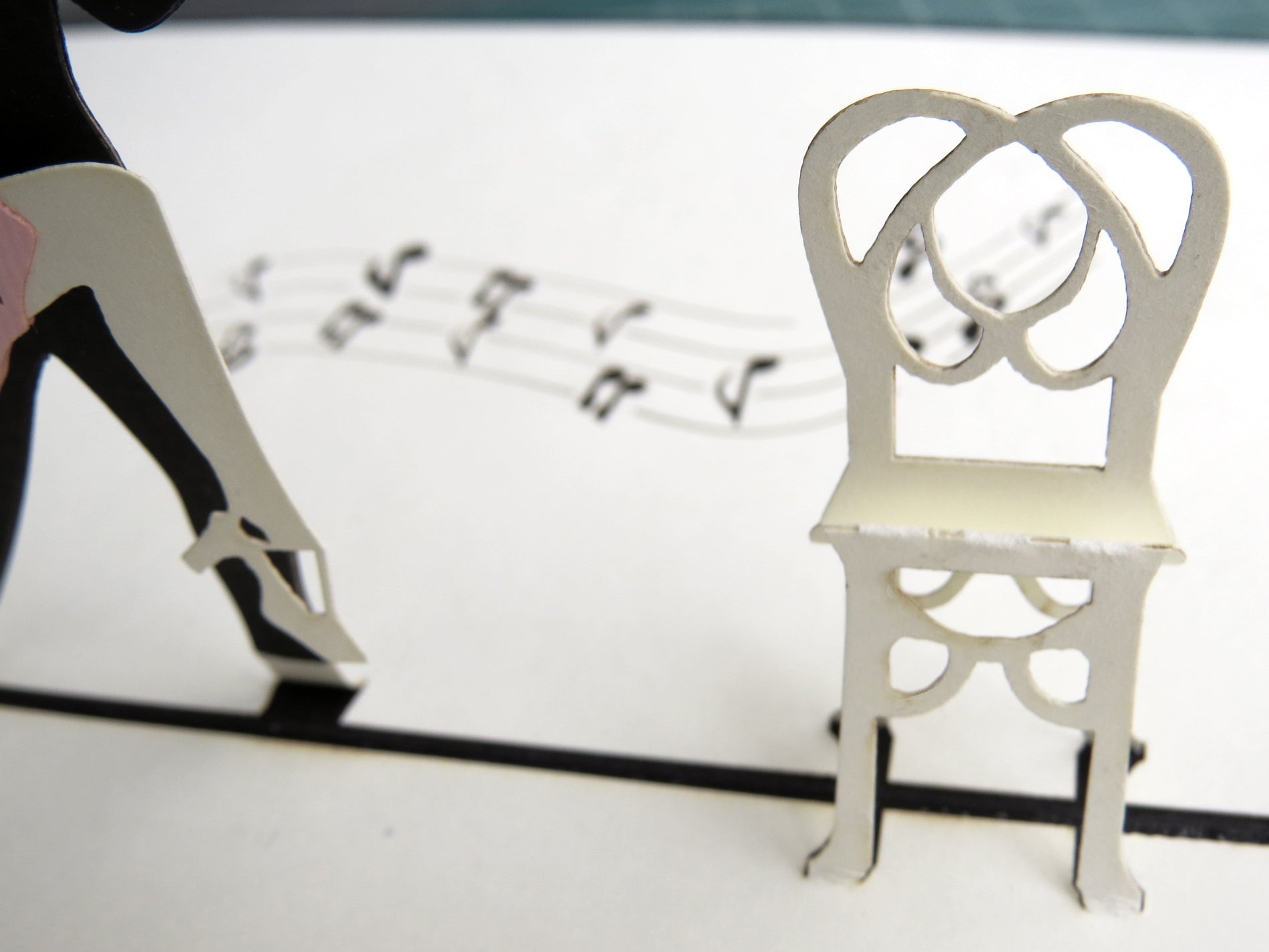 Tarjeta pop-up Kiriarte- Tango 🎵👠