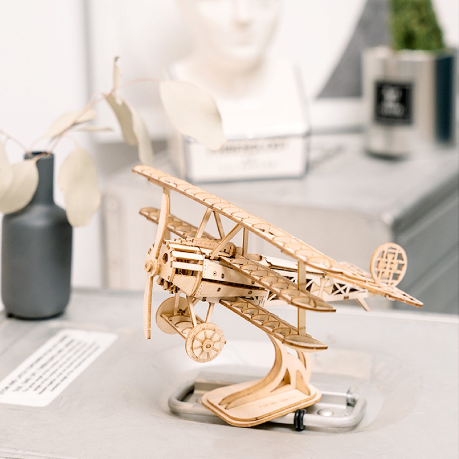 PUZZLE 3D MADERA ROBOTIME - Airplane TG301  (AEROPLANO) ✈️