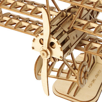 PUZZLE 3D MADERA ROBOTIME - Airplane TG301  (AEROPLANO) ✈️