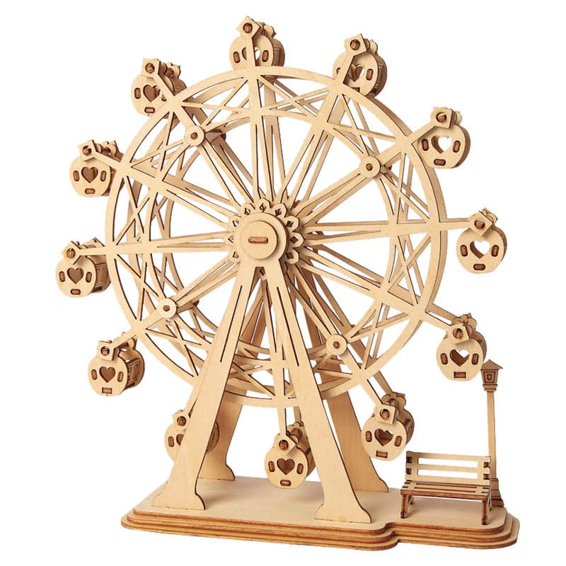 Puzle 3d madera Robotime -  Mini Ferris Wheel TG401🎡