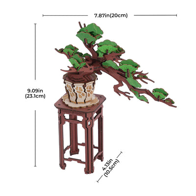 PUZLE 3D MADERA ROBOTIME - PINE BONSAI TG510 🌳