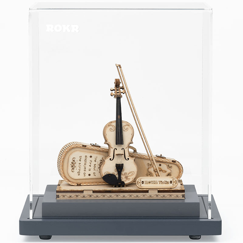 PUZZLE 3D MADERA ROBOTIME - Violin Capriccio TG604K (Violín) 🎻🎼