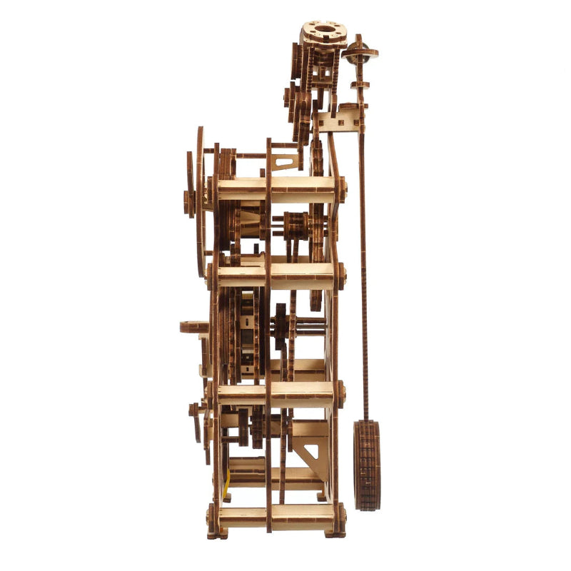 Puzle 3D de madera mecánico UGEARS - Reloj de Engranajes (Engine Clock)⏰ ⚙️