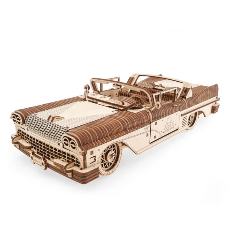 Ugears Puzle 3D de madera - Cabriolet de Ensueño VM-05 🚗💨