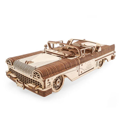 Ugears Puzle 3D de madera - Cabriolet de Ensueño VM-05 🚗💨
