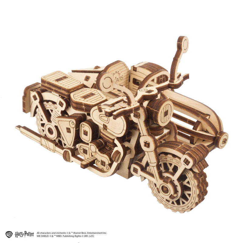 Puzle 3D de madera - Motocicleta Voladora de Hagrid™ - Ugears (Línea Harry Potter) 🏍️⚡