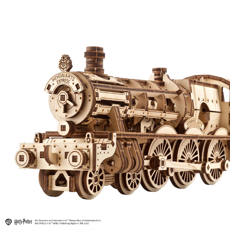 Puzle 3D de madera- Expreso de Hogwarts- Ugears (Linea Harry Potter) ⚡👓