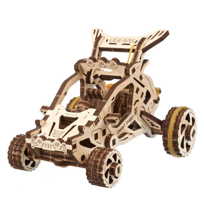 Puzle 3D de madera mecánico Ugears- Dessert Buggy 🌵