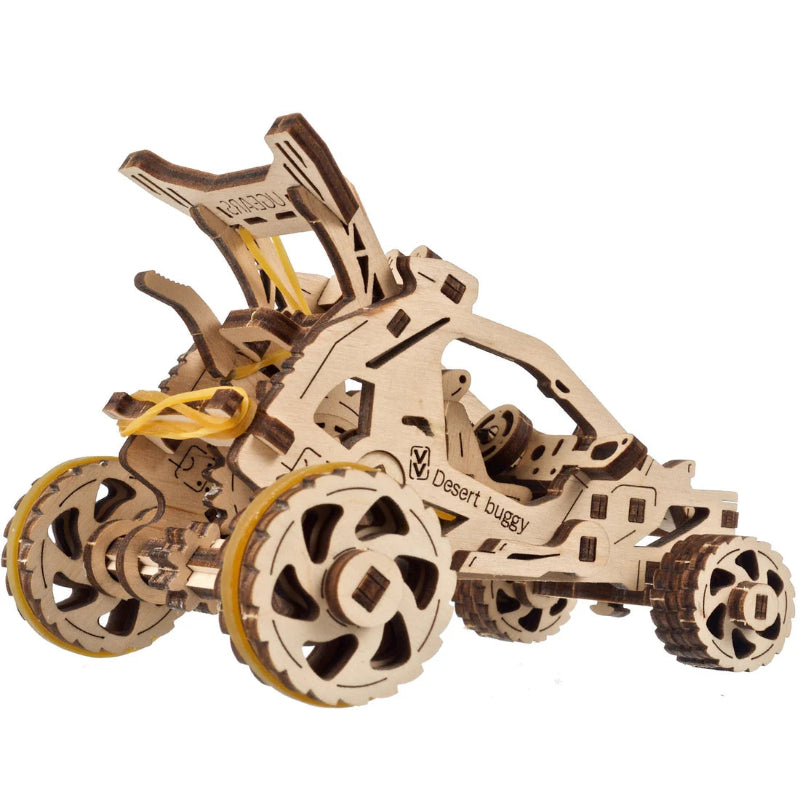 Puzle 3D de madera mecánico Ugears- Dessert Buggy 🌵
