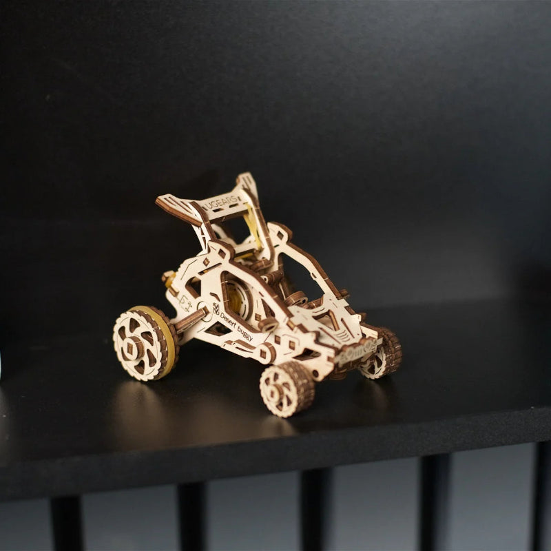 Puzle 3D de madera mecánico Ugears- Dessert Buggy 🌵