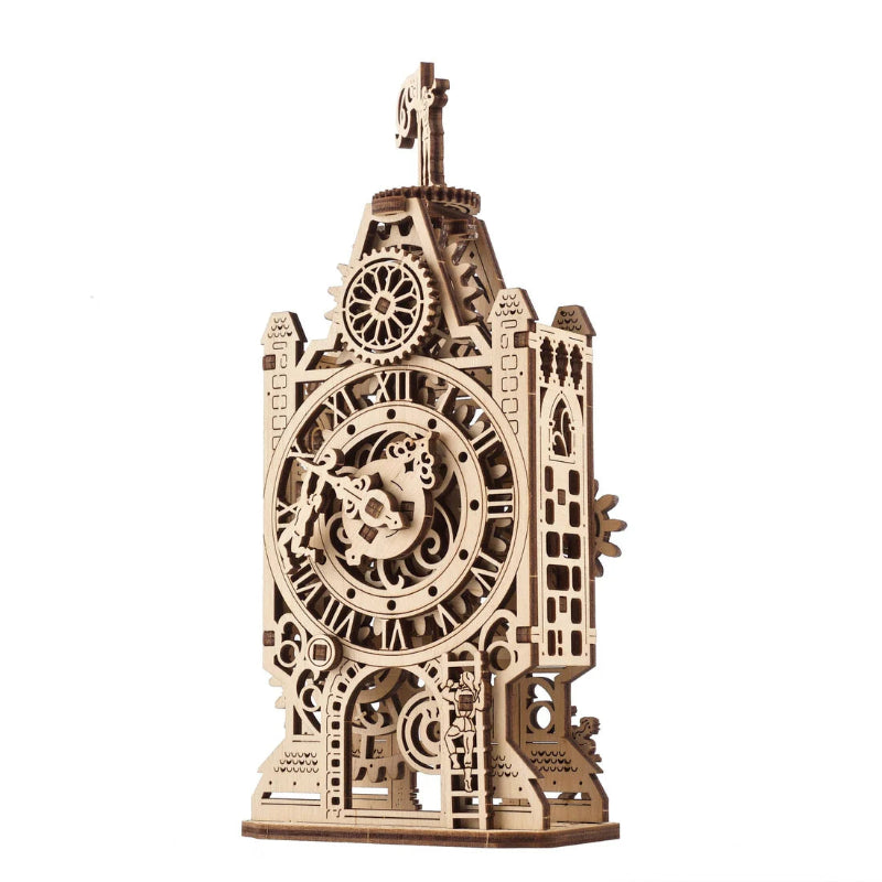 Puzle 3D de madera mecánico UGEARS- Antigua Torre del Reloj (Old clock tower) 🕰️