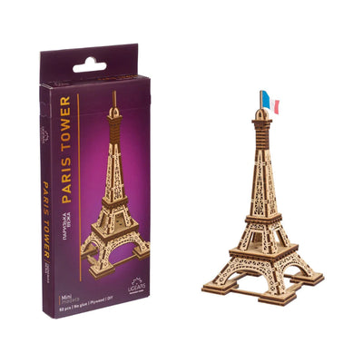 Puzle 3D de madera - Torre de París - Ugears 🗼✨