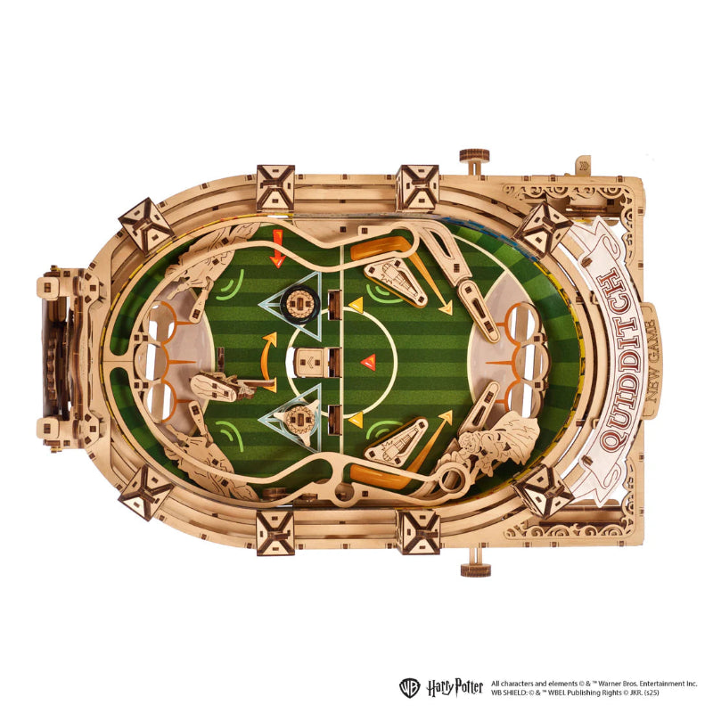 Puzle 3D de madera- Quidditch™ Fliper- Ugears (Linea Harry Potter) ⚡👓
