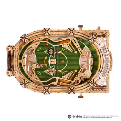 Puzle 3D de madera- Quidditch™ Fliper- Ugears (Linea Harry Potter) ⚡👓
