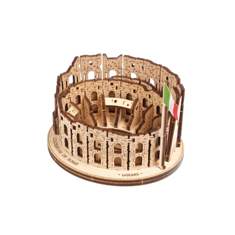 Puzle 3D de madera - Coliseo Romano - Ugears 🏛️⚔️