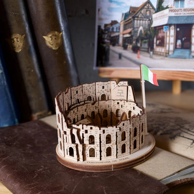 Puzle 3D de madera - Coliseo Romano - Ugears 🏛️⚔️