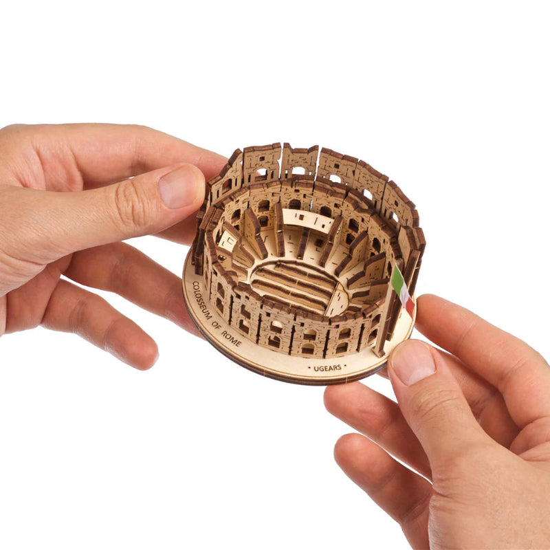 Puzle 3D de madera - Coliseo Romano - Ugears 🏛️⚔️
