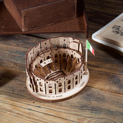 Puzle 3D de madera - Coliseo Romano - Ugears 🏛️⚔️