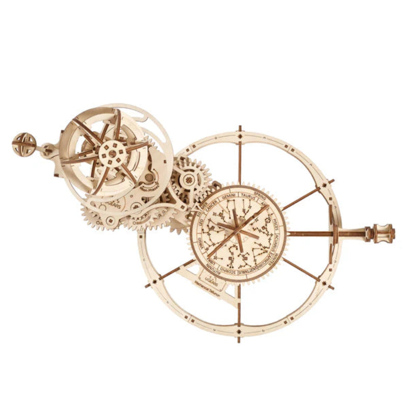 Puzle 3D de madera - Tellurion Mecánico - Ugears 🌍🌙☀️