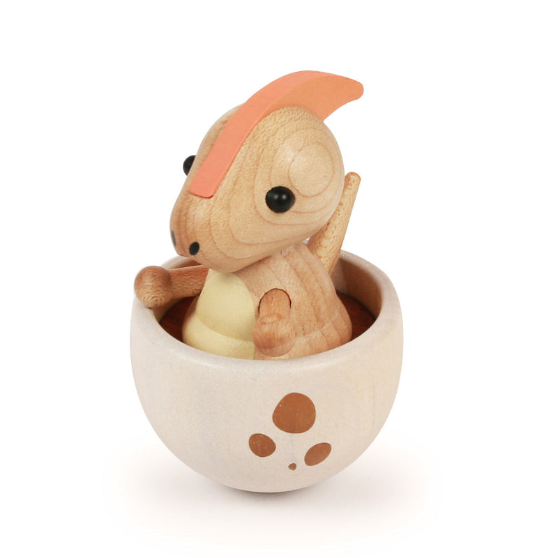 Wooderfullife Deco- Trompo "Roly Poly" Parasaurolophus 🦕🦖