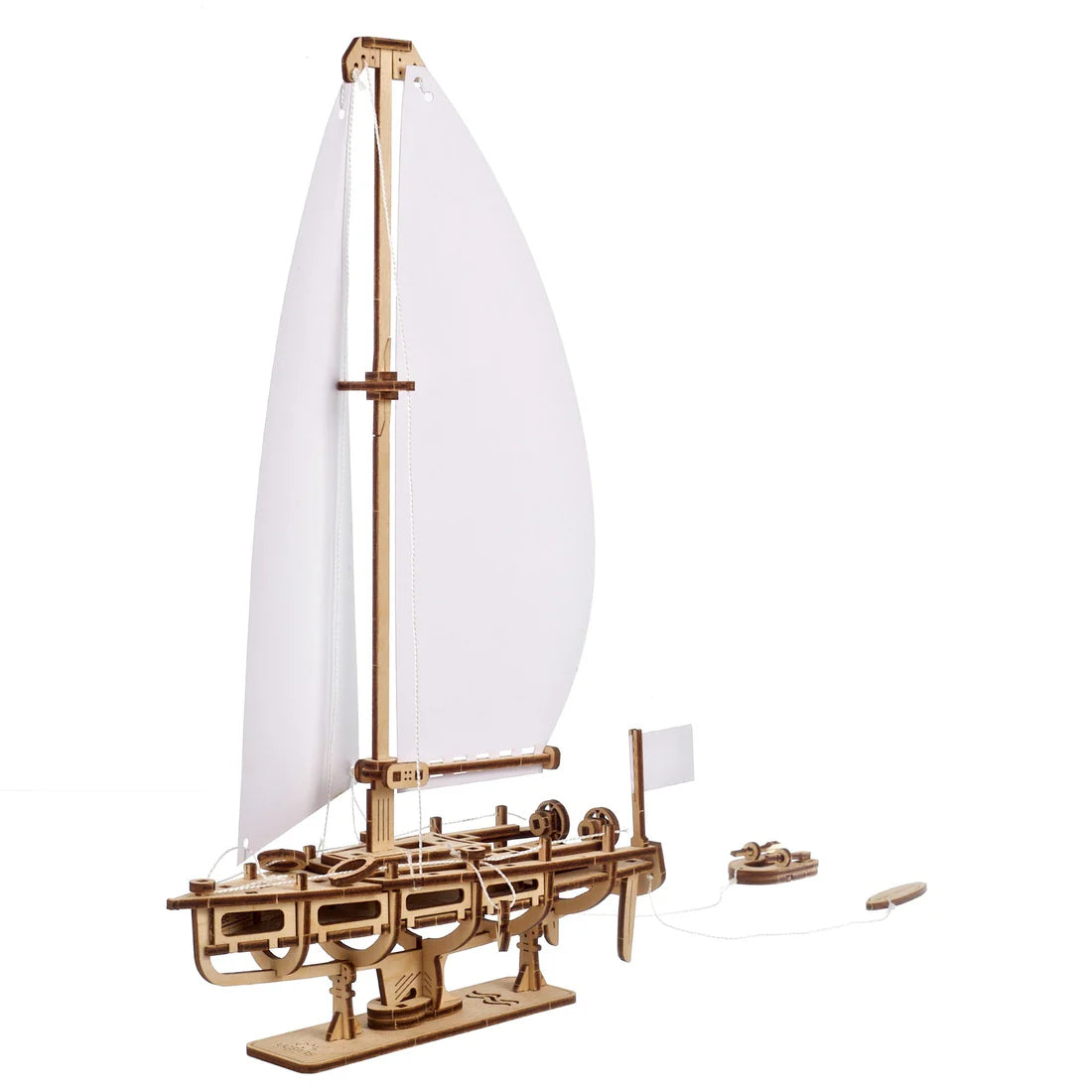 Puzle 3D de madera mecánico UGEARS - Mini Yate  (Ocean Beaut Yacht) ⛵
