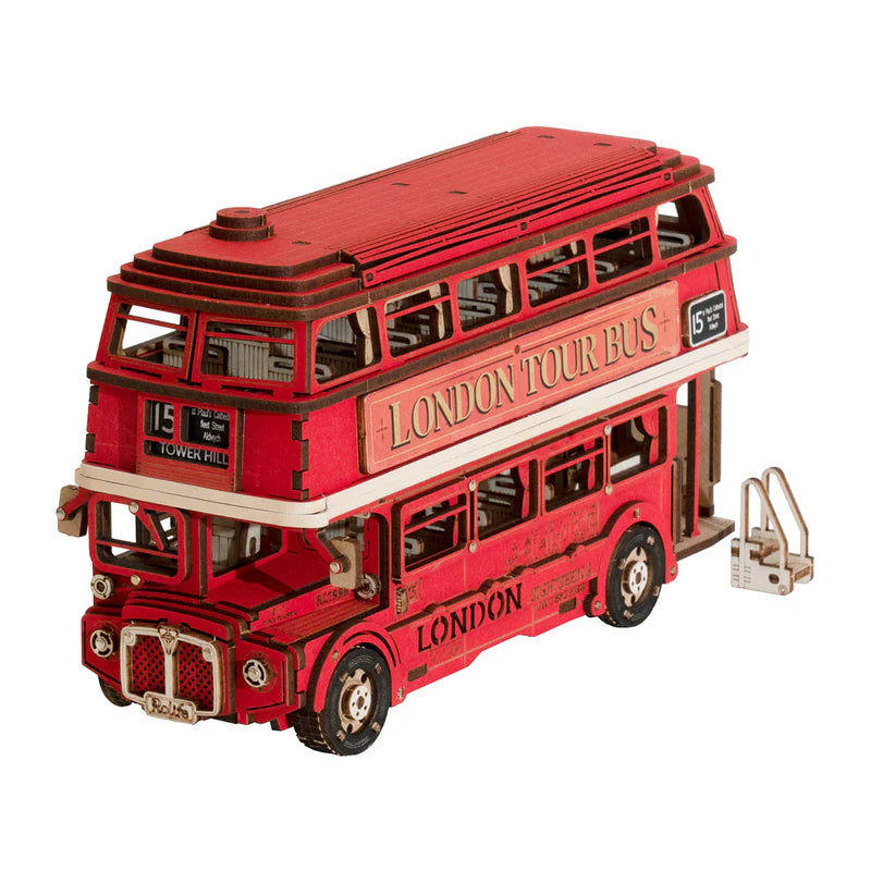 Puzle 3D miniatura Robotime - London Tour Bus TGM02 🚌🚍