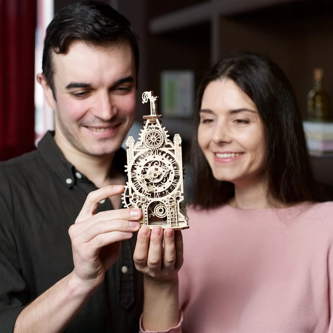 Puzle 3D de madera mecánico UGEARS- Antigua Torre del Reloj (Old clock tower) 🕰️