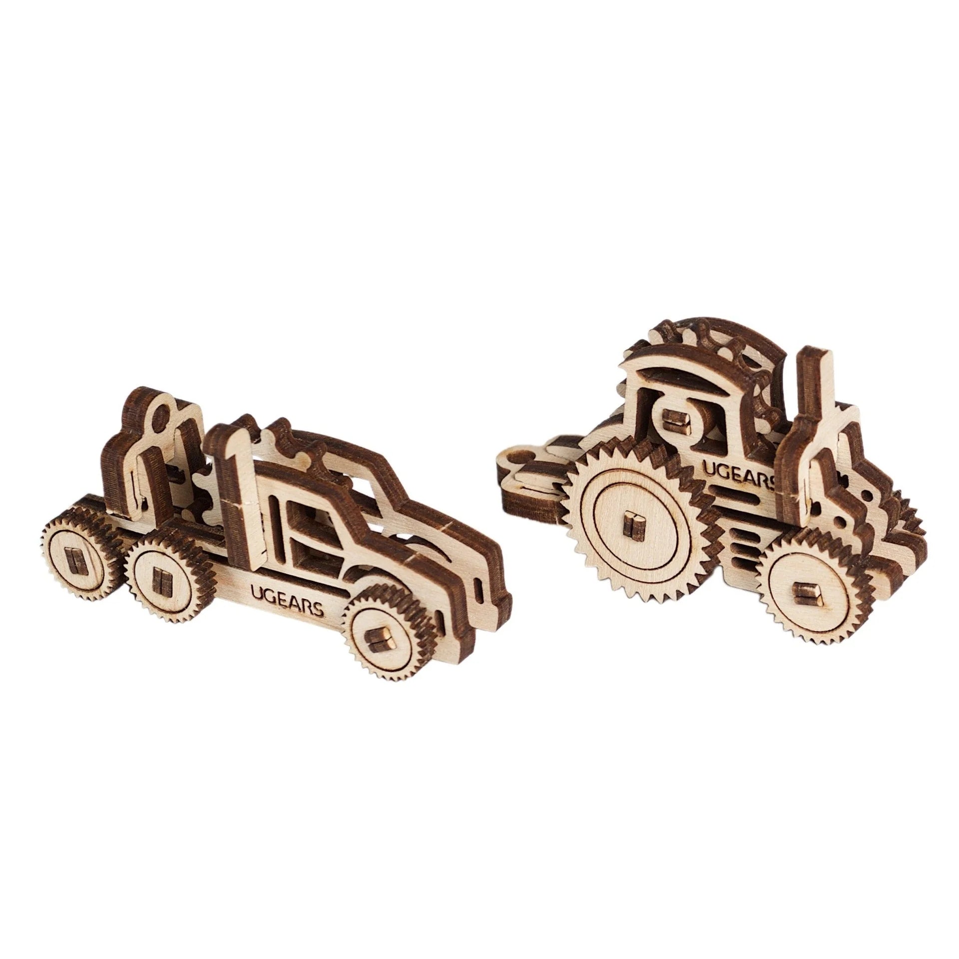 Puzle 3D de madera mecánico UGEARS- U-Fidgets Vehicles (Autitos de relajación)  🛞