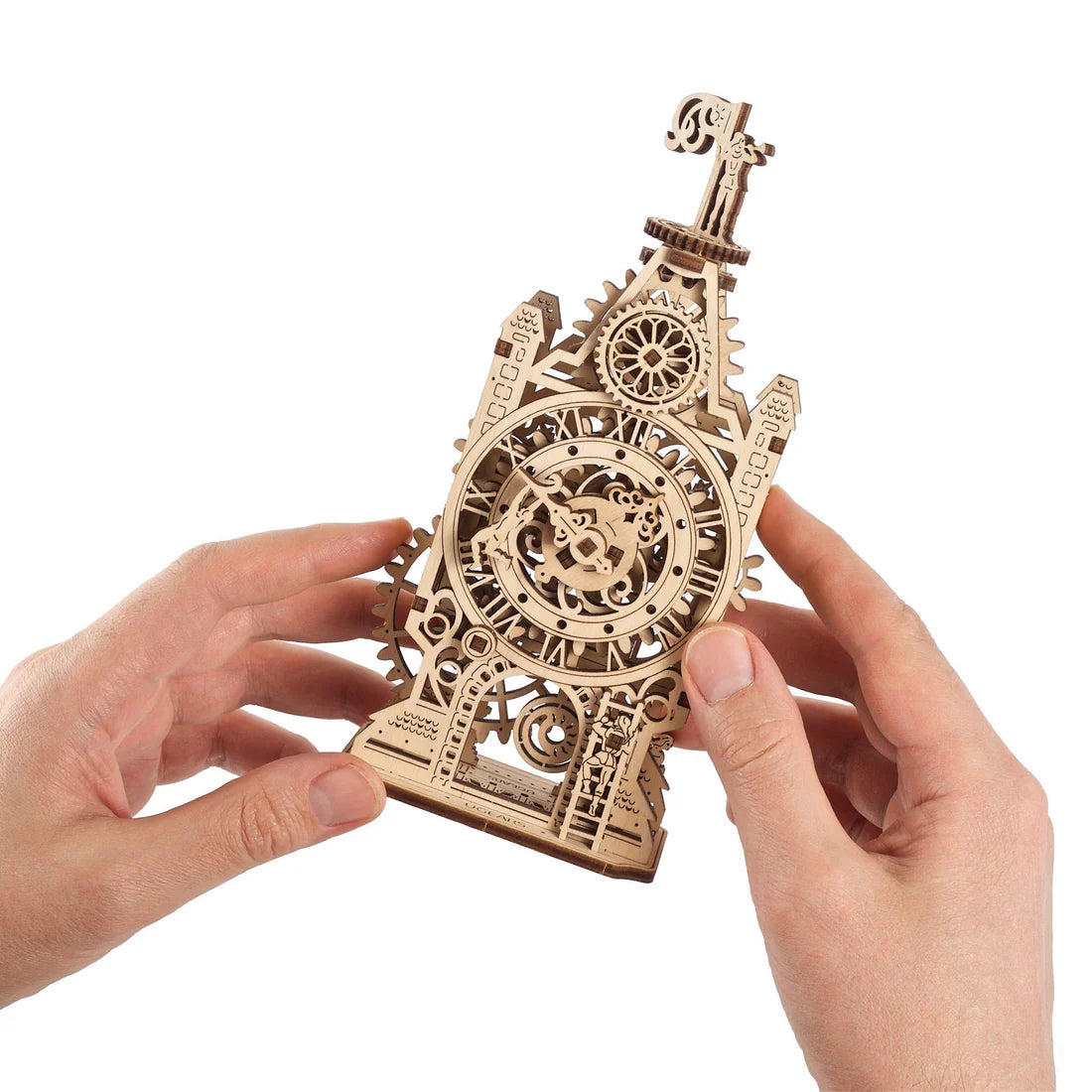 Puzle 3D de madera mecánico UGEARS- Antigua Torre del Reloj (Old clock tower) 🕰️
