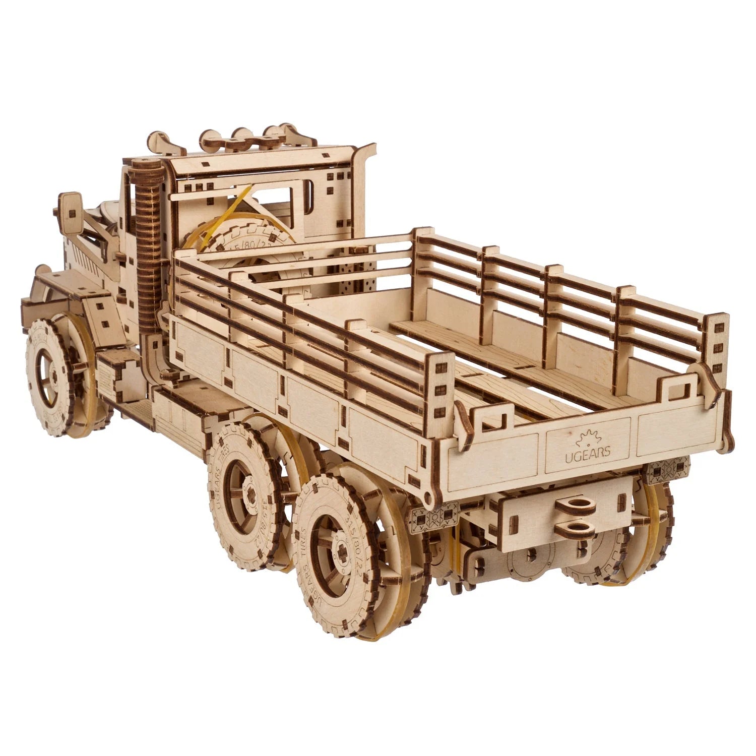 Puzle 3D de madera mecánico UGEARS- Cargo Truck (CAMIÓN DE CARGA) 🚚