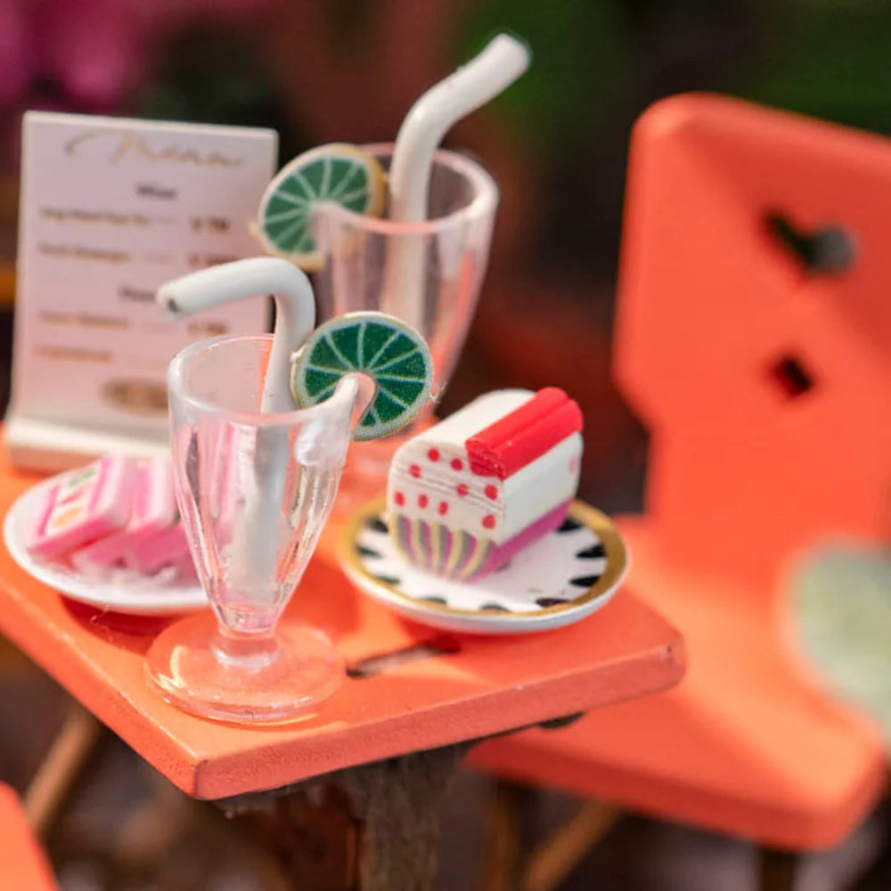 PUZZLE 3D MADERA ROBOTIME - Sea Holiday Restaurant DS039  🍽️