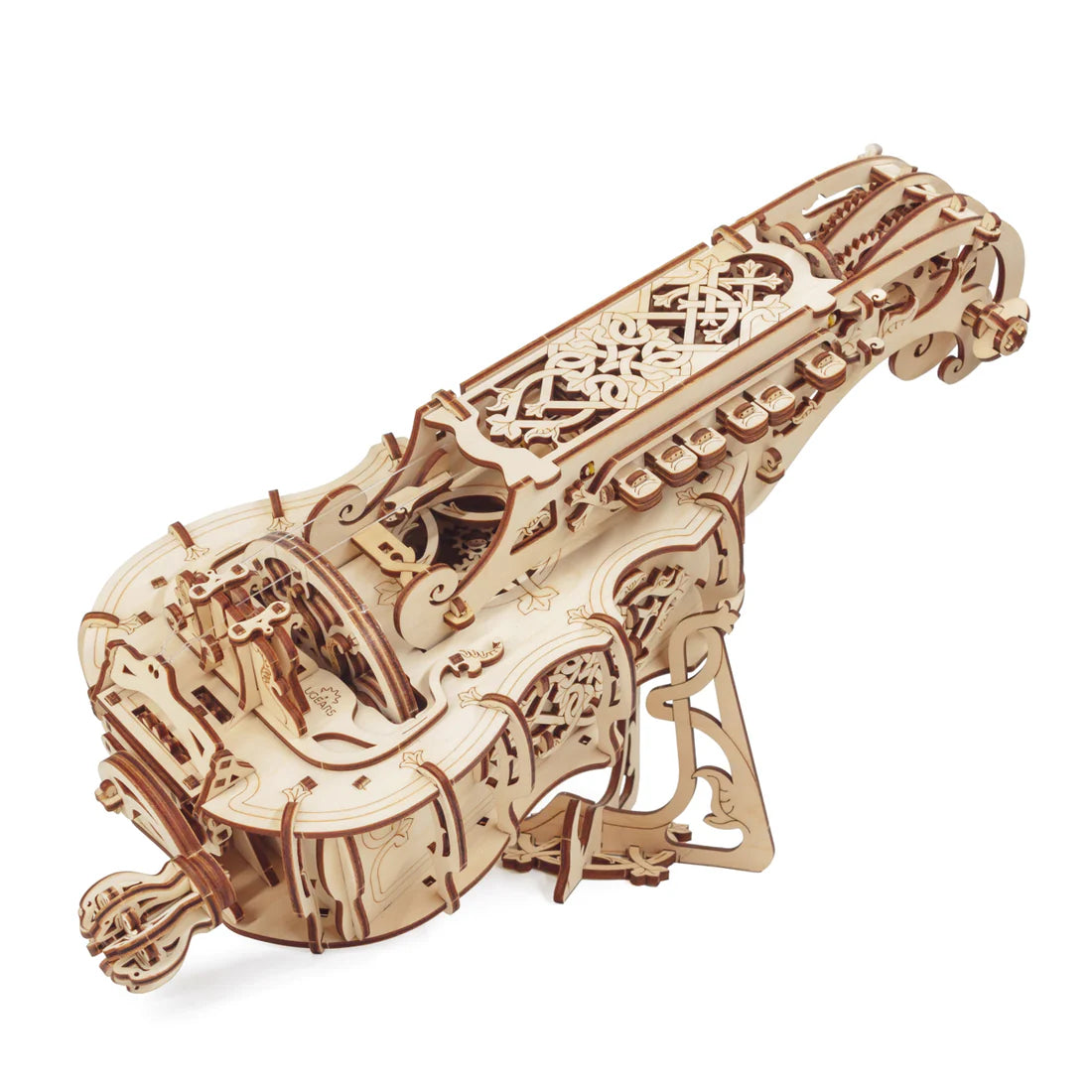 Puzle 3D de madera mecánico Ugears- La Zanfoña- Hurdy Gurdy 🎶