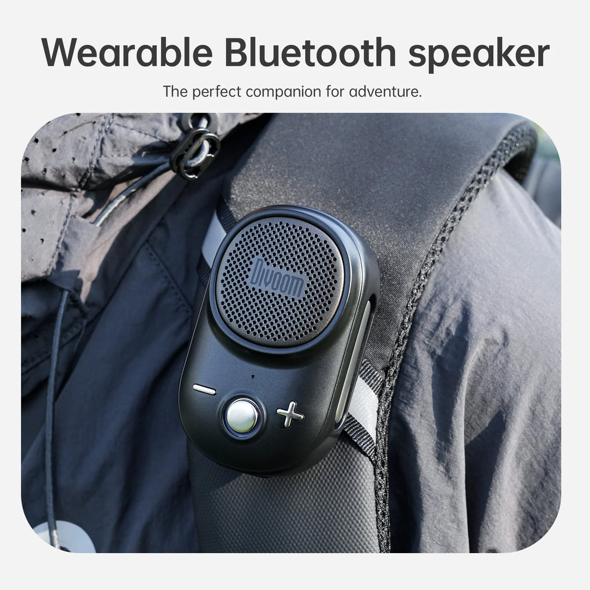 mini parlante para usar al aire libre