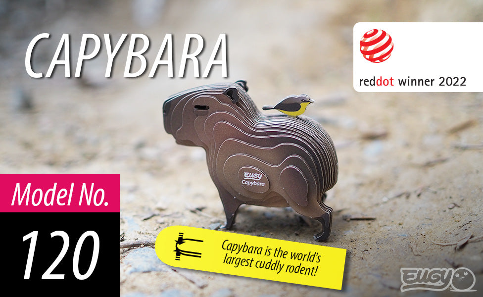 Puzzle 3D Eugy Dodoland- Capibara 🐾