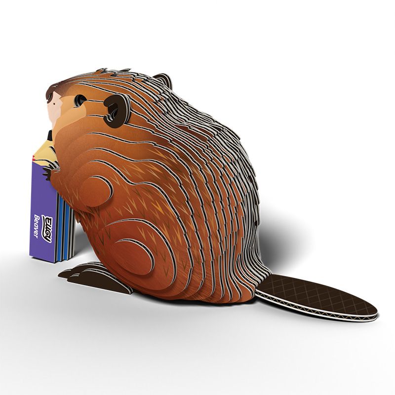 Puzzle 3D Eugy Dodoland- Castor (Beaver) 🦫