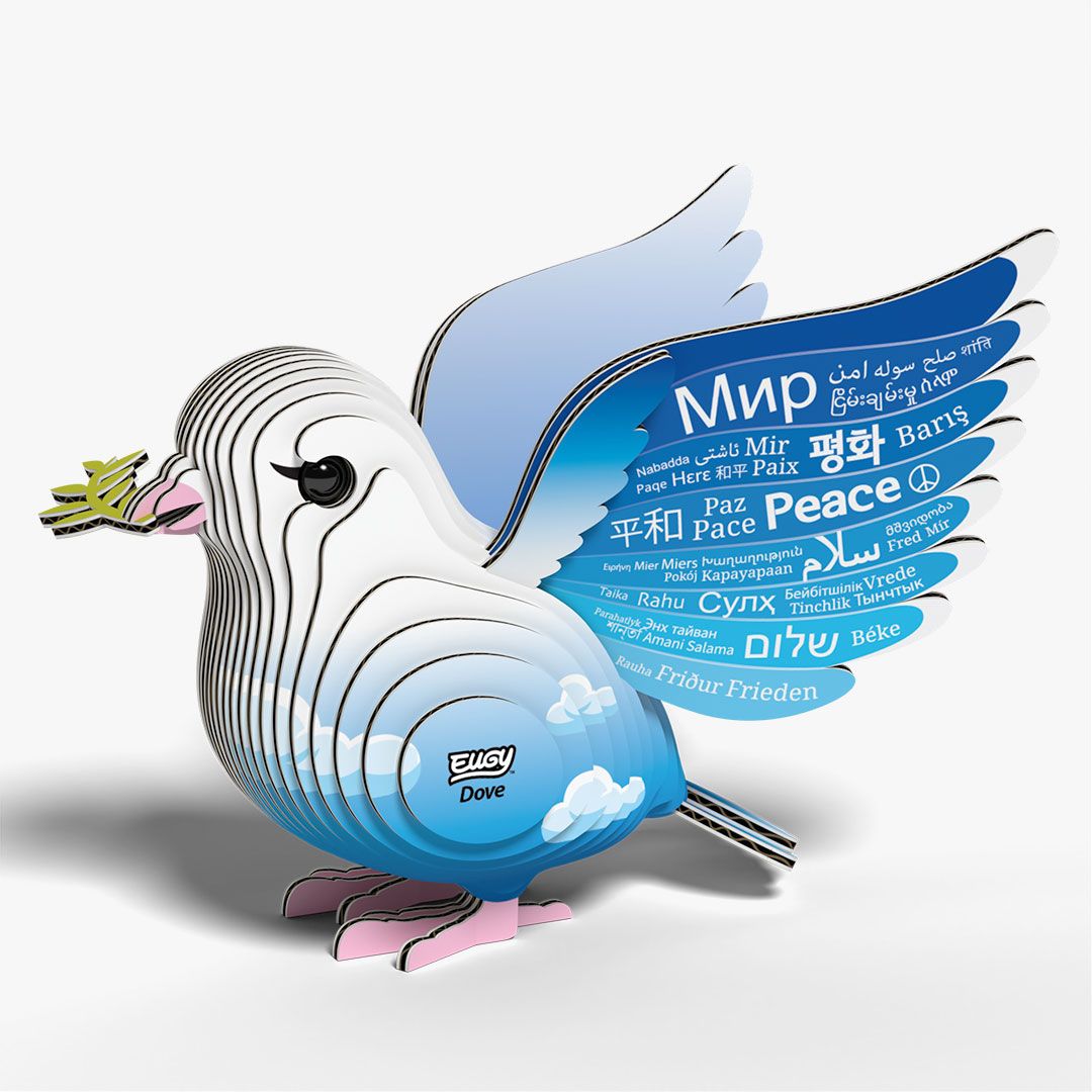 Puzzle 3D Eugy Dodoland- Paloma de la paz (Dove) 🕊️
