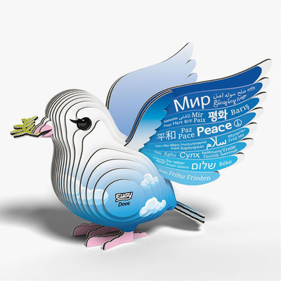 Puzzle 3D Eugy Dodoland- Paloma de la paz (Dove) 🕊️