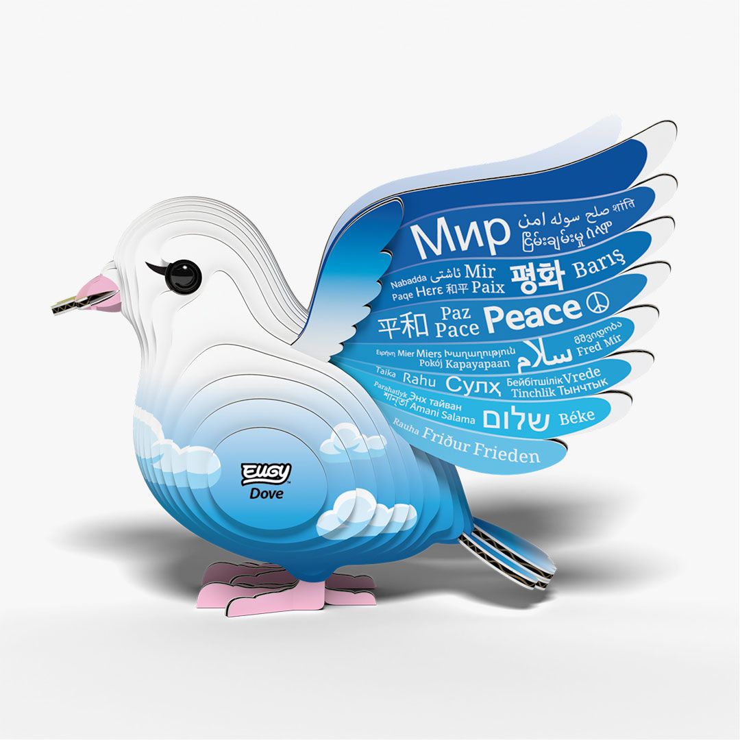 Puzzle 3D Eugy Dodoland- Paloma de la paz (Dove) 🕊️