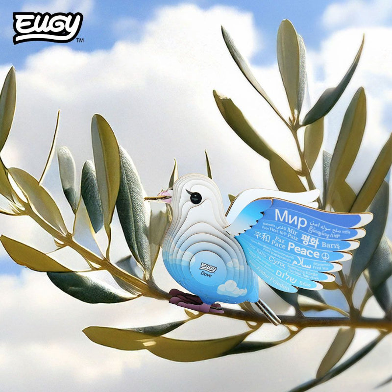 Puzzle 3D Eugy Dodoland- Paloma de la paz (Dove) 🕊️