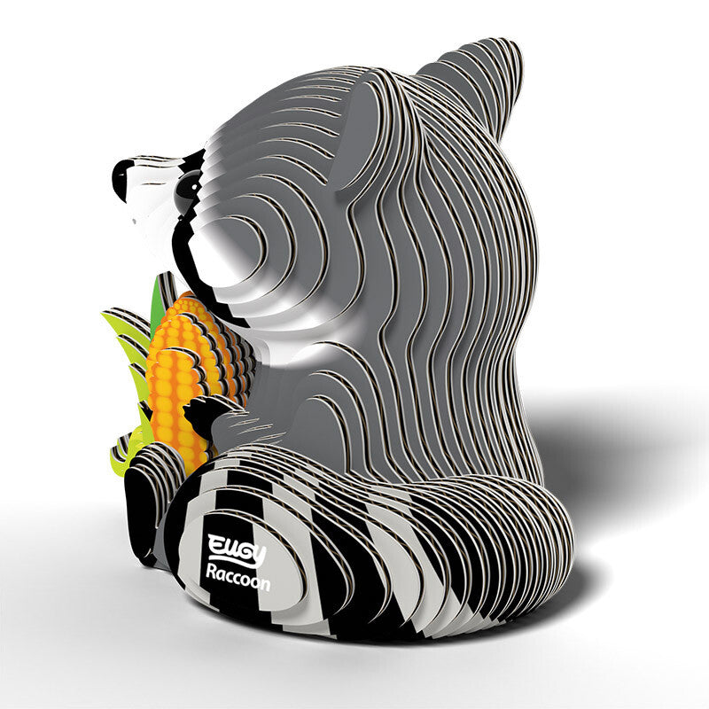 Puzzle 3D Eugy Dodoland - Raccoon (mapache) 🦝