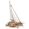 Puzle 3D de madera mecánico UGEARS- Velero Trimaran  Merihoubus⛵